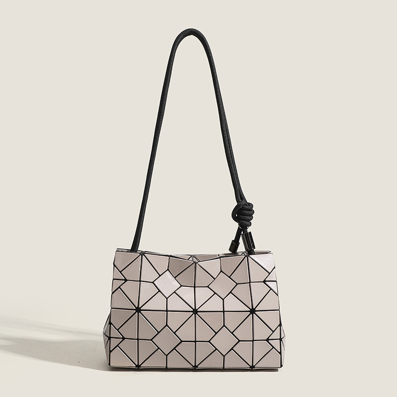 Designer bag for women pu leather crossbody shoulder bag retro geometric rhombus pillow bags