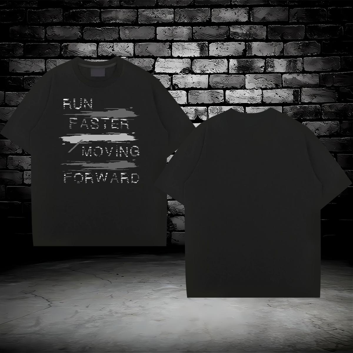 Cool Design letter 100% Cotton 230g Tshirts Beach O-Neck Short Sleeve T-Shirts New Designer Custom Printed Tops Tees