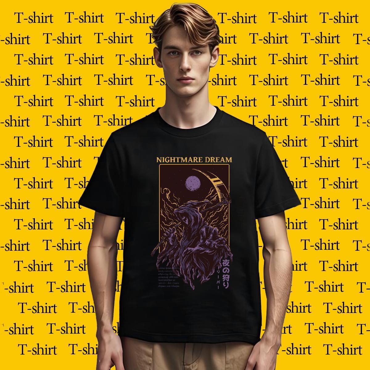 Man T Shirts 230g Pure Cotton cartoon Street wear Hip Hop Crew Neck Custom Anime Couples T Shirts 2024 New TOP Quality Top Tees
