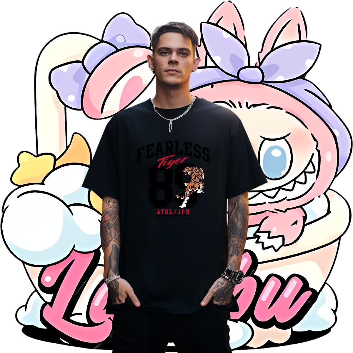 Free Shipping Tshirt for Man Woman Street wear Hip Hop 230g Cotton Custom Big Size Crew Neck letter Men T Shirts DIY Customized Tops Tees