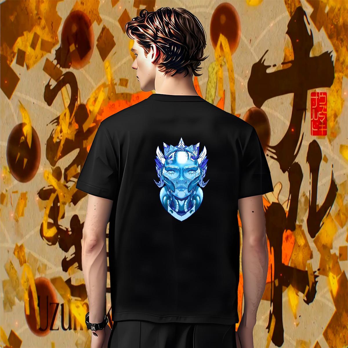 Cool Men Tees Outdoor 230g 100% Cotton Skull Breathable Short Sleeve ET Man T Shirts 2024 Designer Polos