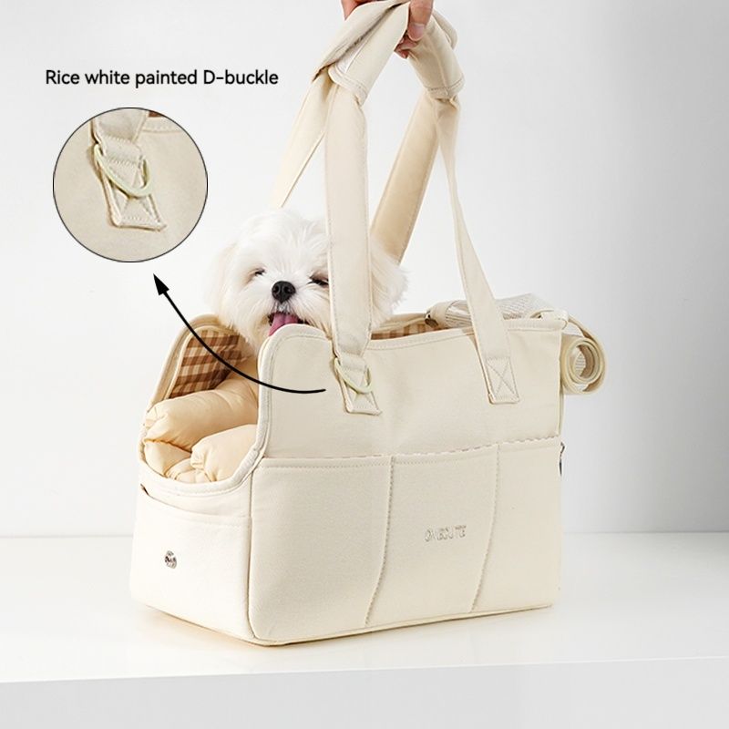 DHwanglijia Puppy Go Out Portable Shoulder Handbag Bag Pet designer bag Cat Chihuahua Yorkshire Dog Supplies Suitable For Small Dogs dog carrier