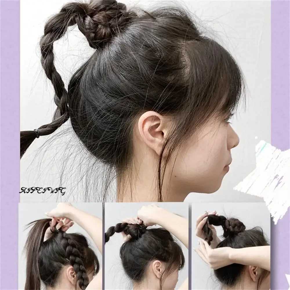 2024 Womens Fashion Wig Womens Wig Weaving High Tail Weaving Wig W240817