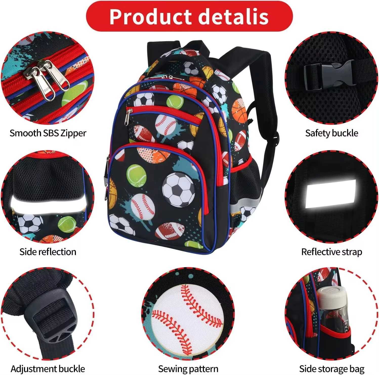 Cusangel Backpacks For School Boy Football Cartoon Backpack Primary School Bags For BoysHigh Quality Children Soccer Mochilas Y240820