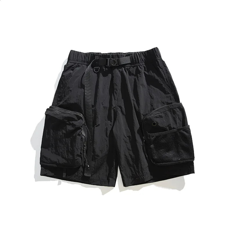 Summer Outdoor Three way Sports Shorts American Style Functional Multi pocket Waterproof 240819