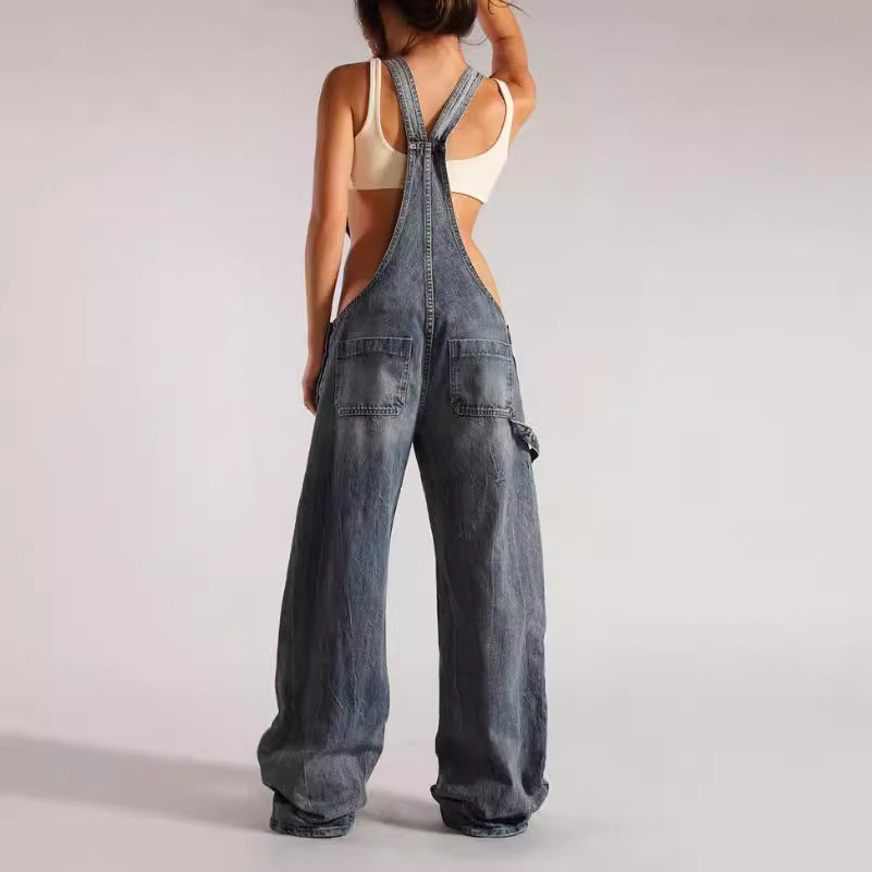 Street-Chic Printed Wide-Leg Jumpsuits: Summery One-Piece Spice Girl Vibes