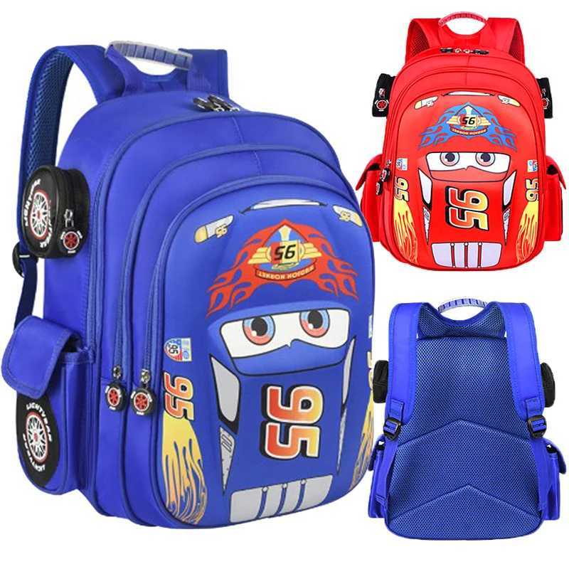 Children Cartoon 3D Car School Bags Boys Girls Primary School Backpack Kids Kindergarten Backpack Schoolbags Mochila Infantil Y240820
