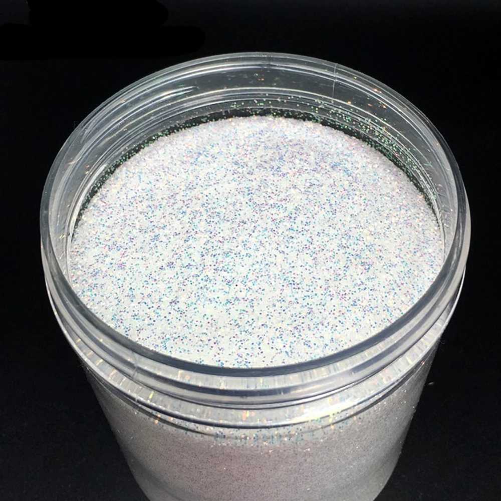 1 Bottle 0.2/0.4/1mm AB White Nail Glitter Holographic Glitter Flakes for Nail DIY Iridescent Powder Shiny Fine Sequins Dust 3 XJ240815