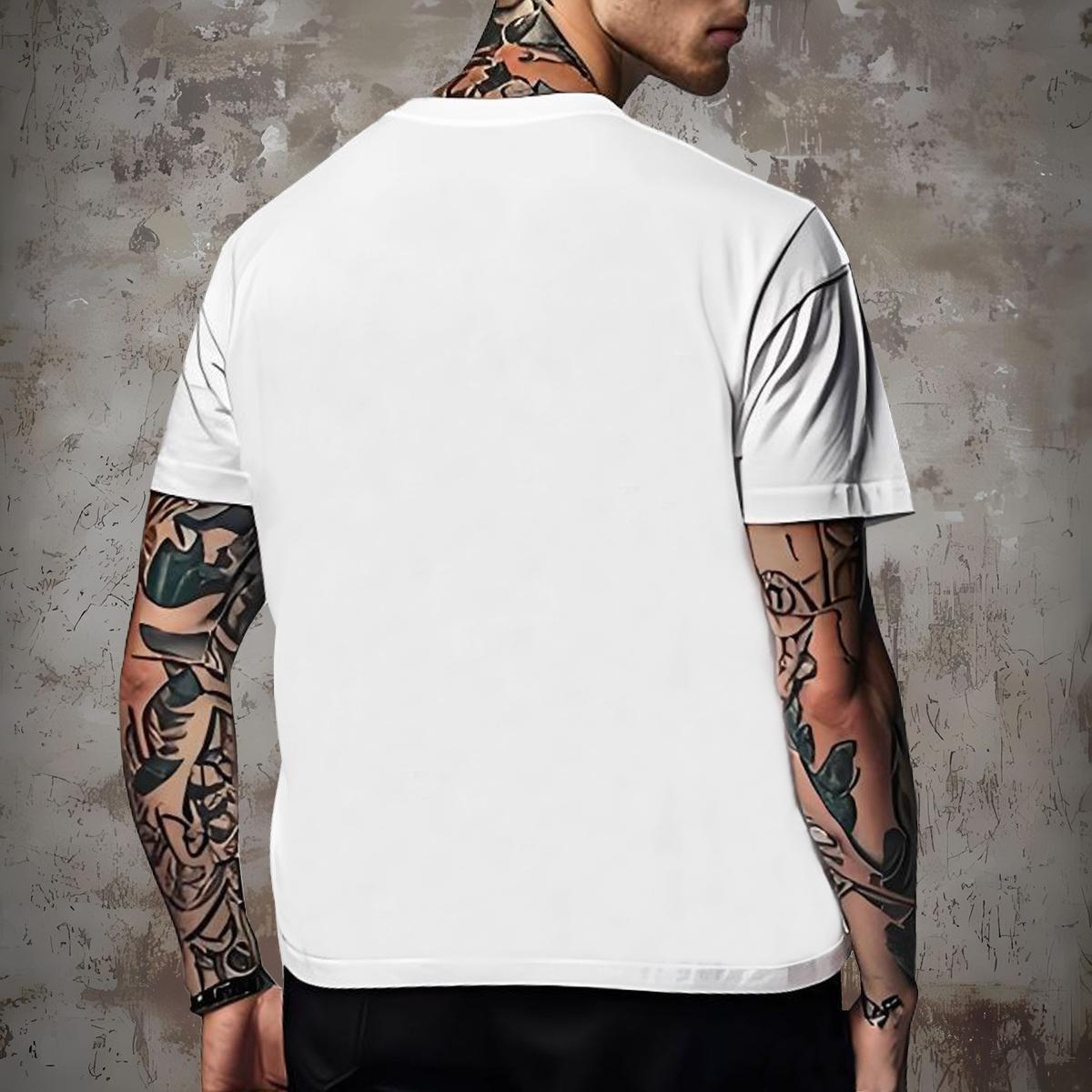 Free Shipping Tshirt for Man Woman Dog Daily Outfit 230g Cotton Top Tees Breathable Short Sleeve Unisex T-Shirts for Men DIY Logo Oversized