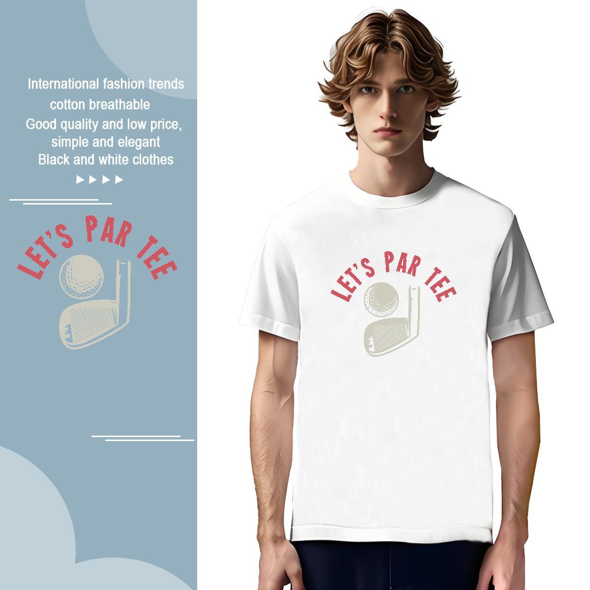 Unisex monogram 100% Cotton 230g Couples T Shirts Sport Round Neck Short Sleeve T Shirt For Man New Arrival White Plus Size Tops Shirt