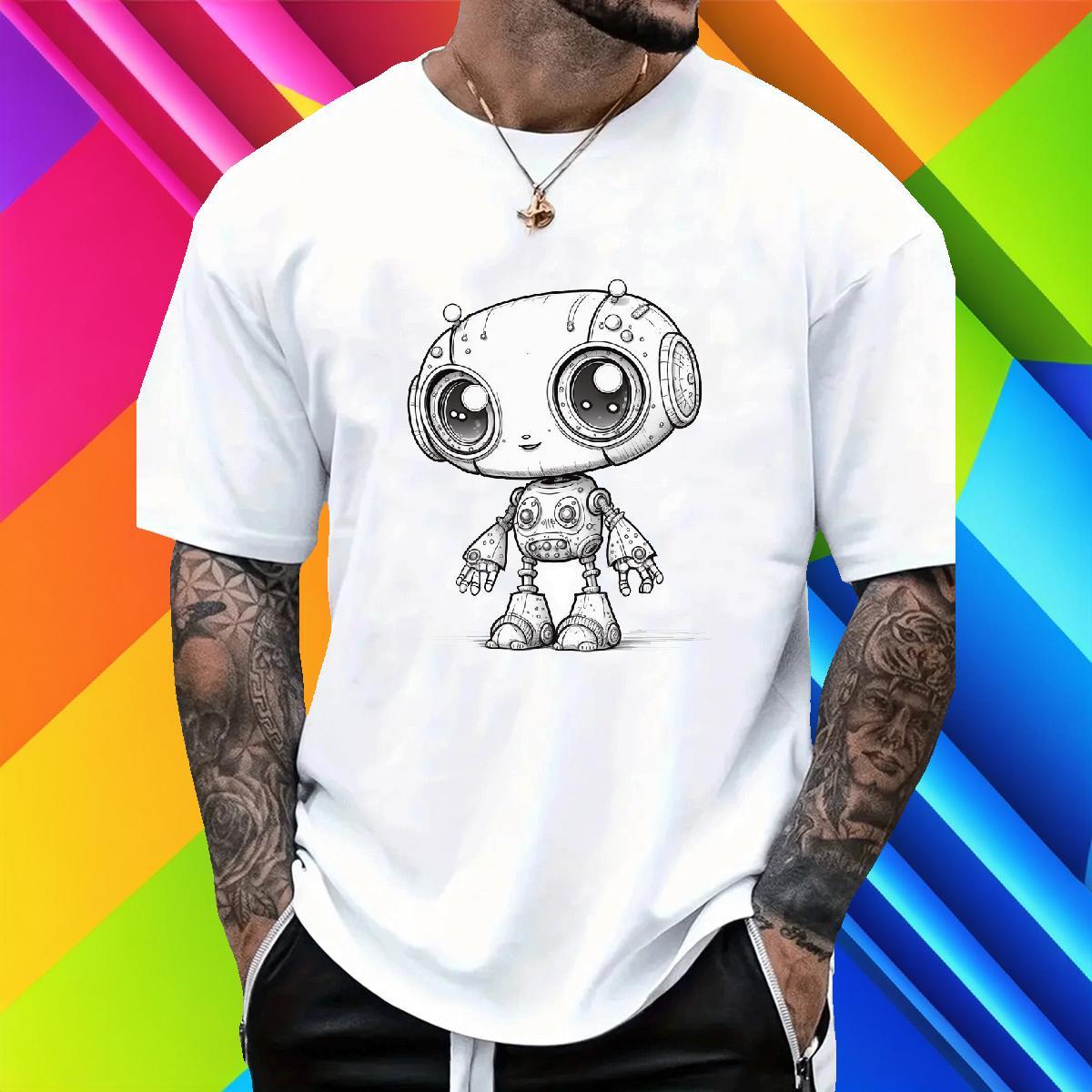 Brand ET 230g Cotton Couples T Shirts Spring Summer Crew Neck Men T Shirts Stylist White Plus Size Top Tees
