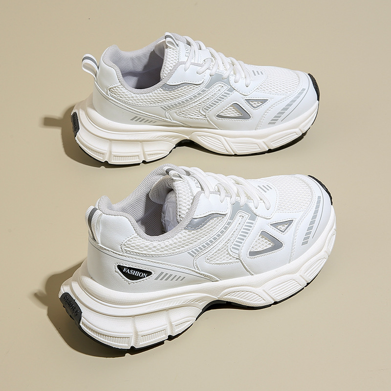 Ddmysports Autumn Ins Korean Edition New Couple Dad Women S Sports Running Casual Thick Soled Eight Increasing Shoes Y OUTDOOR
