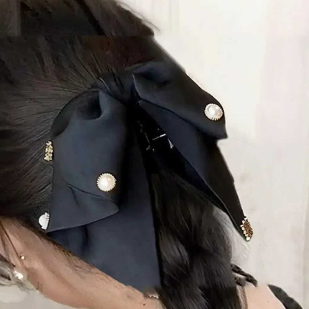 Womens synthetic wig polka dot bow headband simulated hair twisted ponytail gentle braid with tight fitting hair accessories W240817