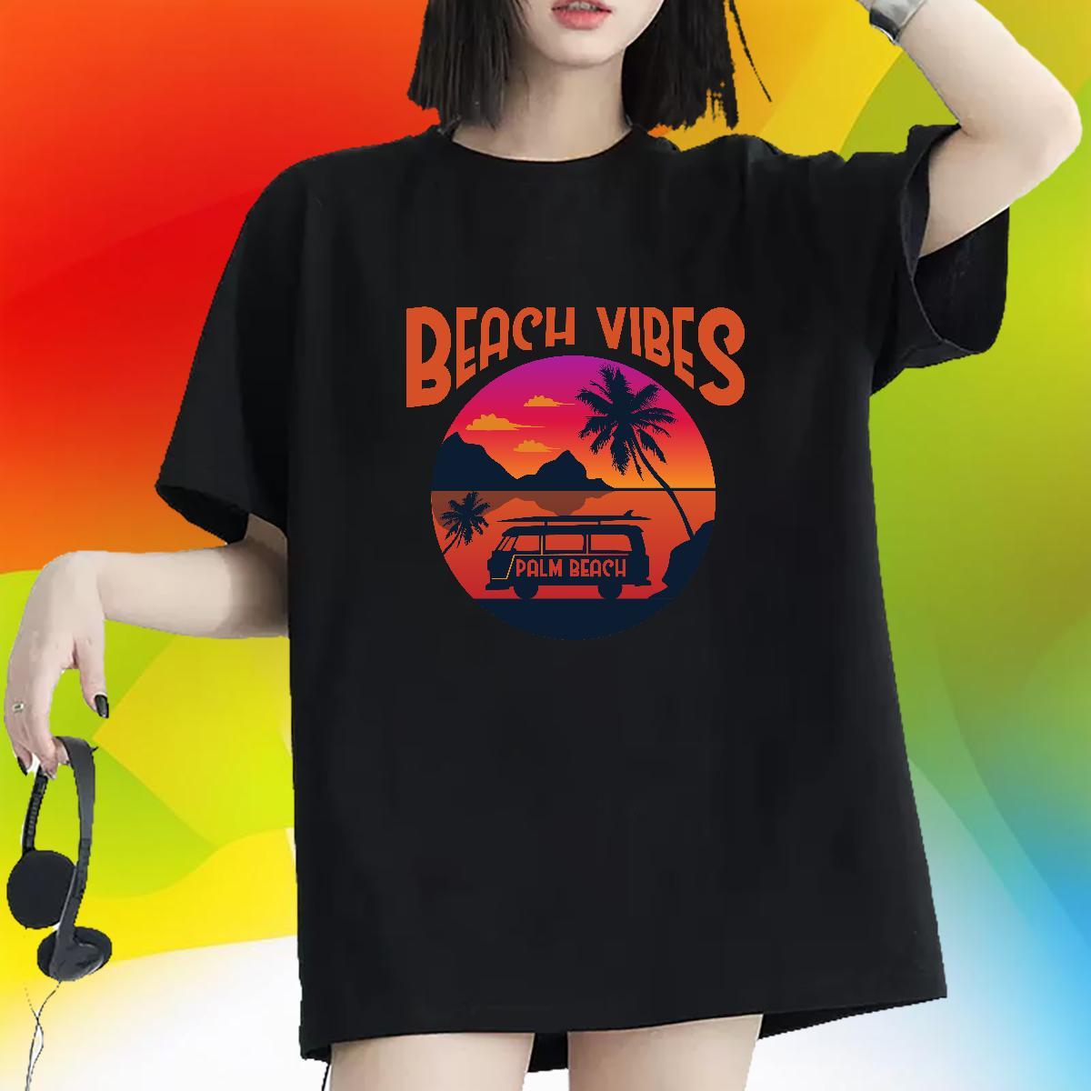 Designer Couples T Shirts Casual Breathable Crew Neck Clothes Designer Nice 100% Cotton 230g beach Anime Womens T Shirts