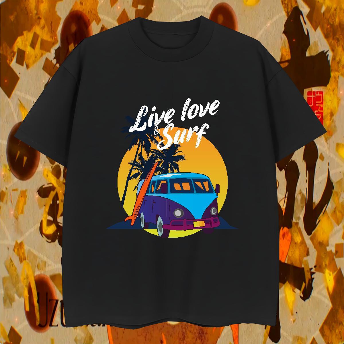 Free Shipping Couples T Shirts Hip Hop Street 230g Cotton Black White Breathable Crew Neck sea Mens T Shirts Brand Wear