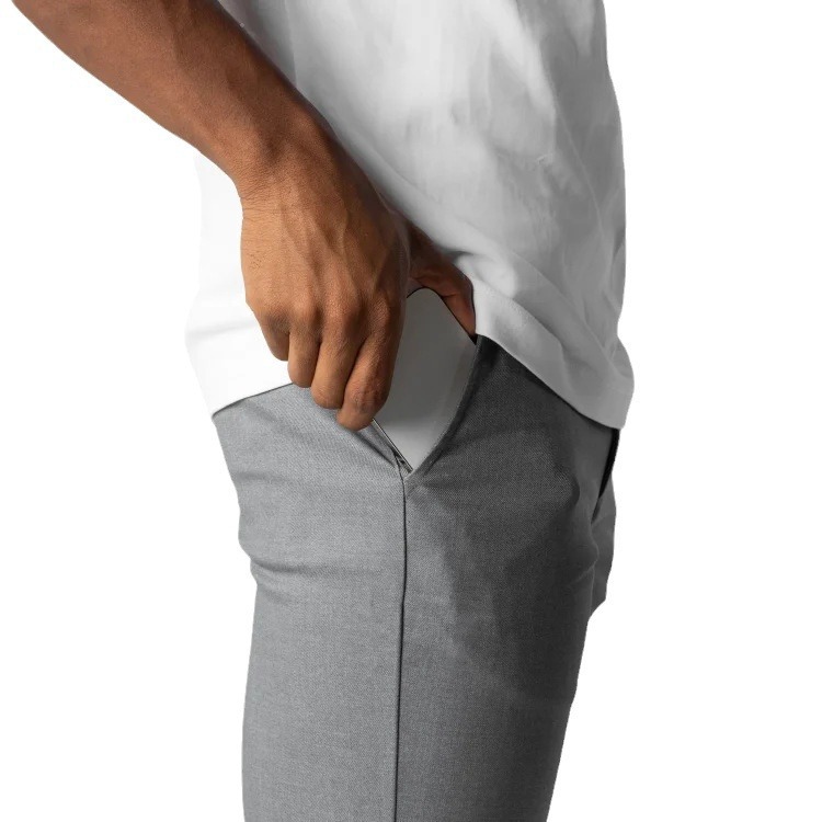 Men's casual pants for foreign trade breathable men's clothing Japanese youth business versatile cotton pants