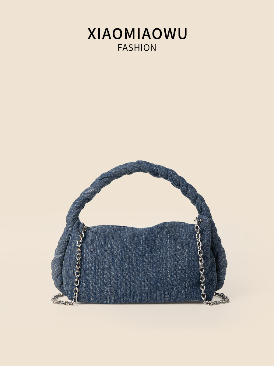 Versatile summer crossbody chain bag, high-end sense, niche temperament, denim commuting, student women's handbag
