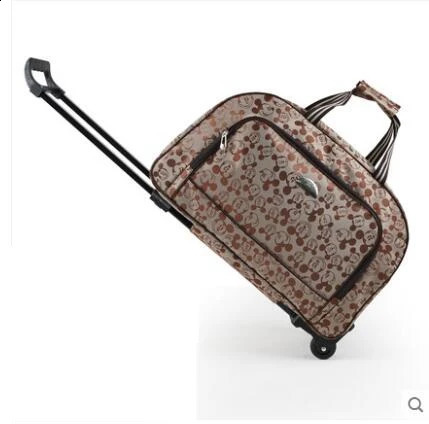 Rolling Luggage bags wheeled Bag On Wheels Trolley Luggage Travel Suitcases Women Hand Luggage Boarding Trolley bag 240819