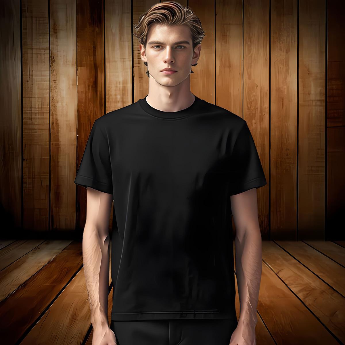 T shirt 230g Cotton tiger Home Outdoor Breathable Short Sleeve Oversized Couples T Shirts 2024 Designer Classic Tees