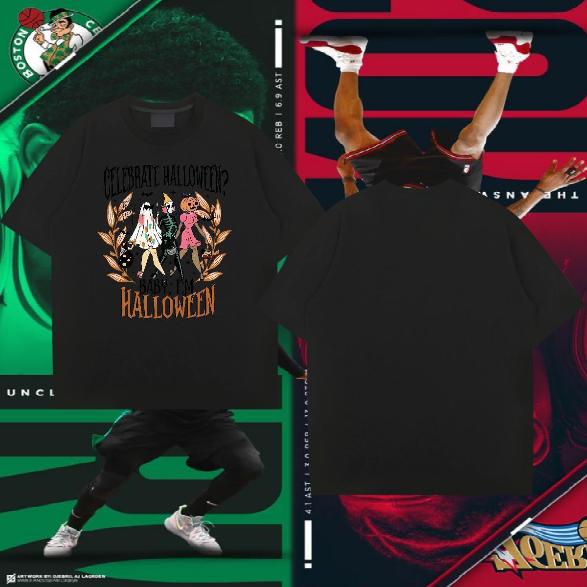 Popular Man T Shirts dance Breathable Short Sleeve Anime Printing Street Customized Print 230g Cotton Men Clothes T-Shirt DIY Customized Tops Tees