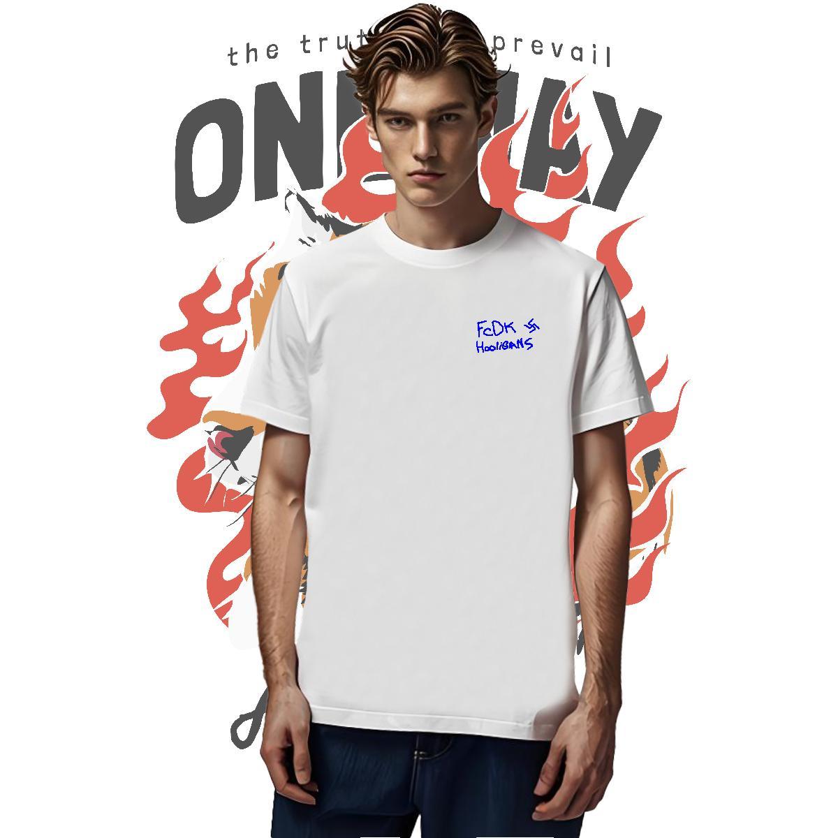 Brand letter 230g Pure Cotton Couples T Shirts Sports Casual O Neck Short Sleeves T Shirt For Man New Custom Cartoon Tops Tees