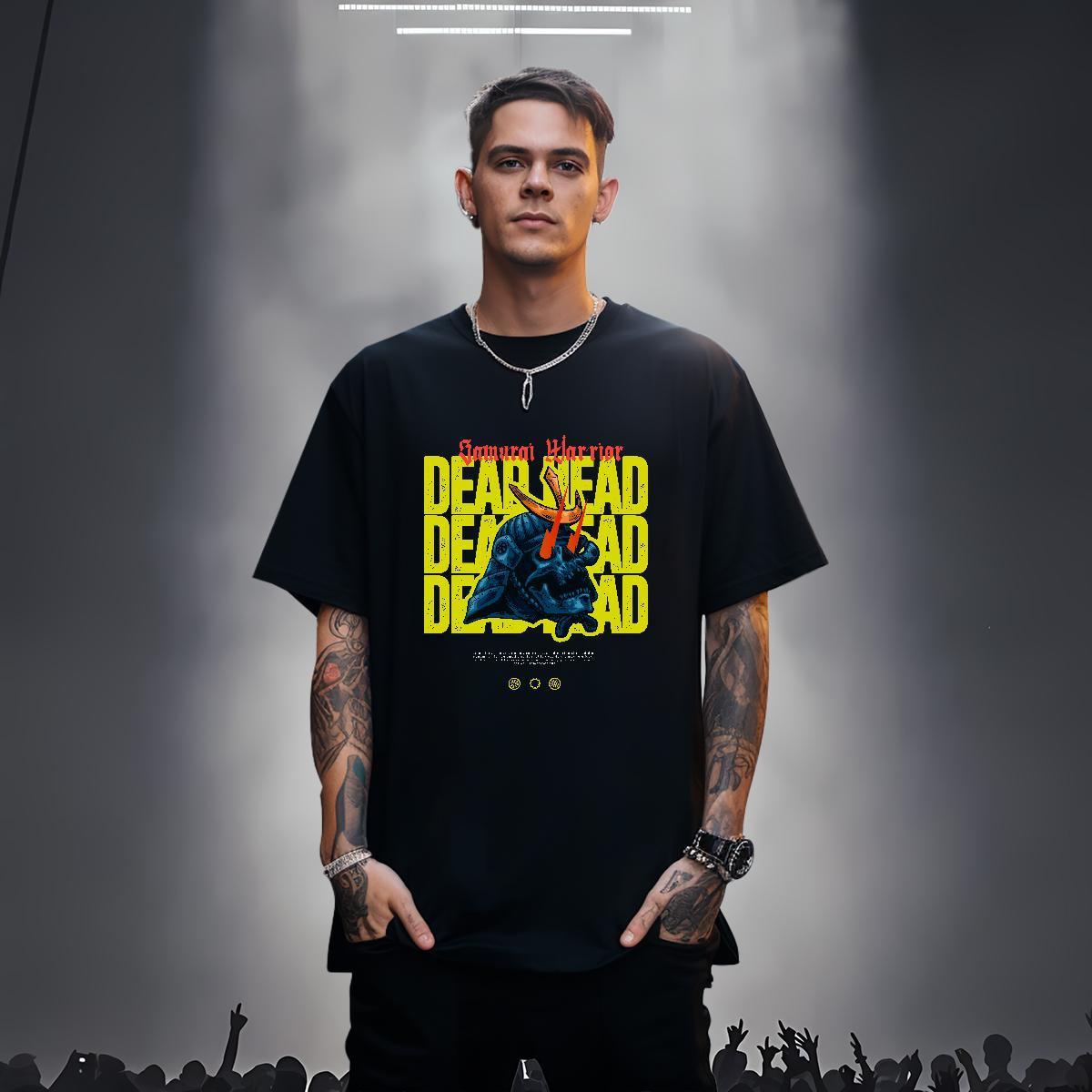 Classic letter 230g Cotton Men Tops Tees Daily Wear O Neck Short Sleeves Men T Shirts Fashion Design Custom Print Oversized Tops Shirt