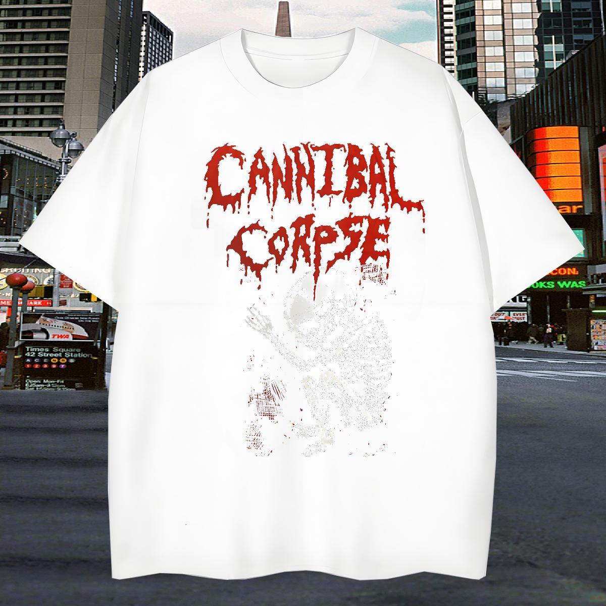 T Shirt For Man 230g Pure Cotton scary Sport Crew Neck Breathable Custom Print Plus Size Mens Tshirts Classic Wholesale Tops Tees