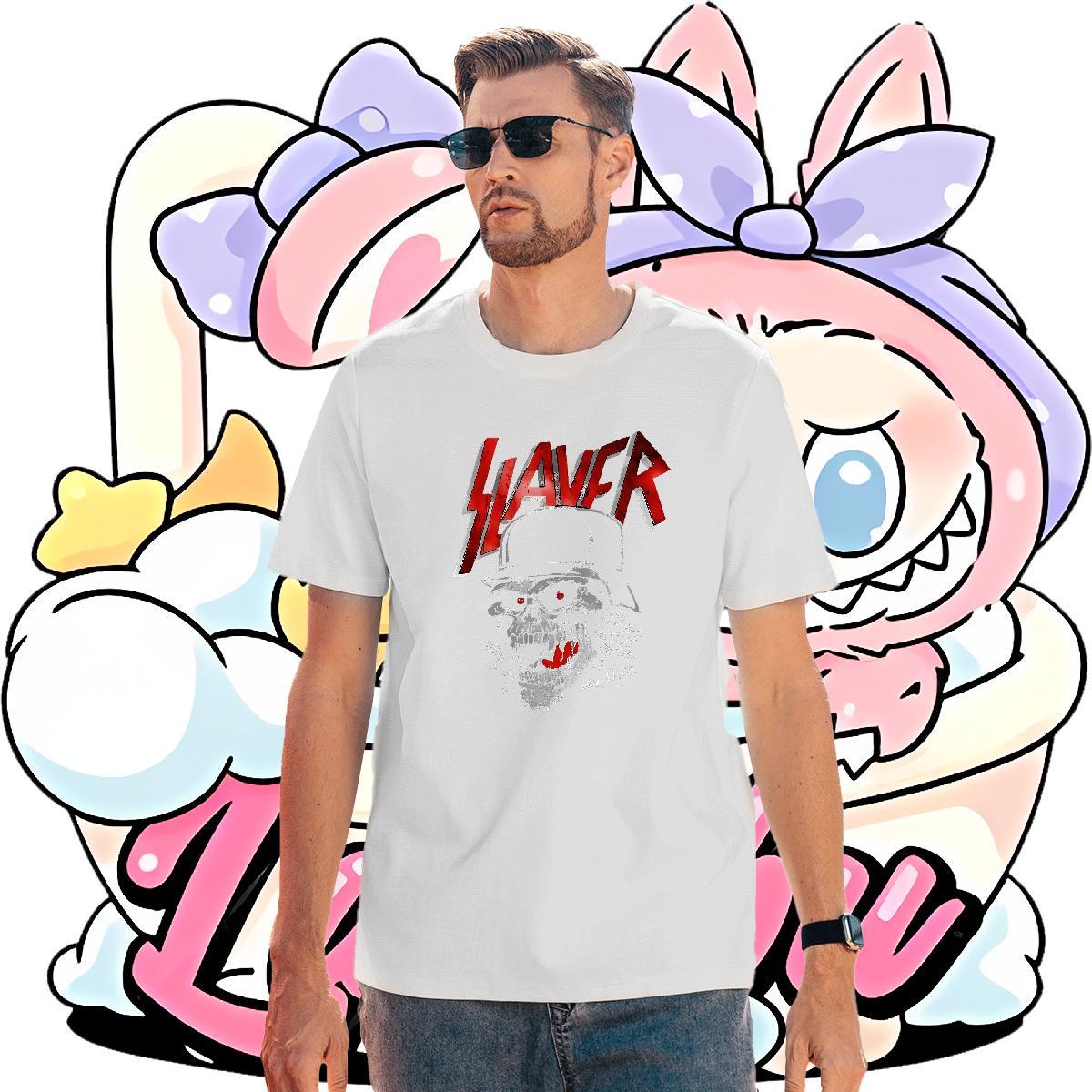 DIY Customized scary Tshirts 230g Cotton T Shirt For Man Oversized 4XL Home Outdoor Breathable Short Sleeve Cool Top Tees