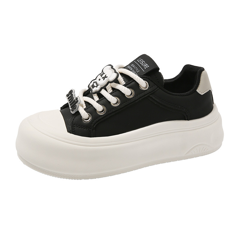 Ddmysports Little White Women S Autumn New Korean Edition Ins Female Student Casual Sports Versatile Board Shoes Street Shot MXD OUTDOOR