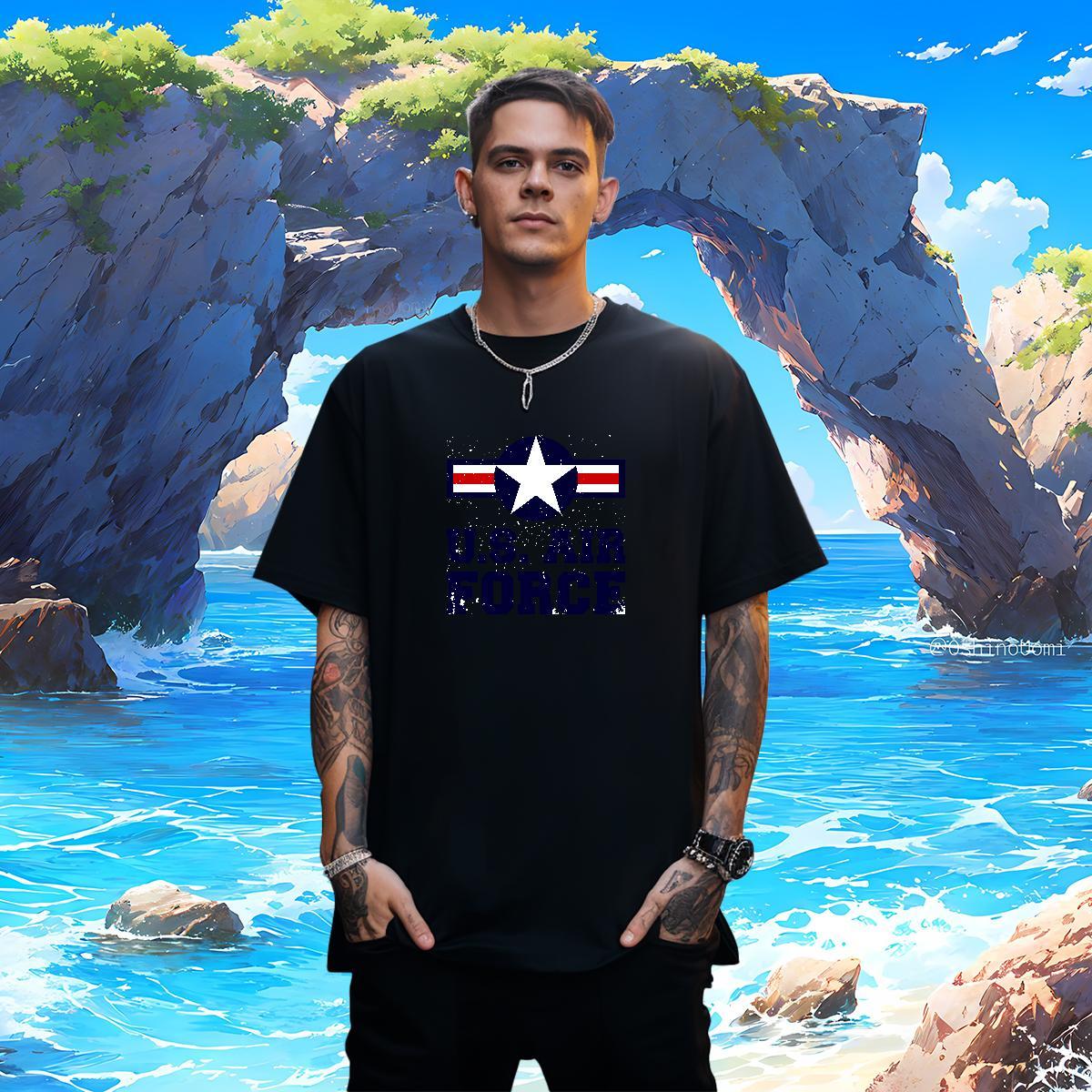 Comfortable letter 230g 100% Cotton Tshirt for Man Woman Beach Breathable Short Sleeve T shirt Classic Custom Print Plus Size Tops Tees