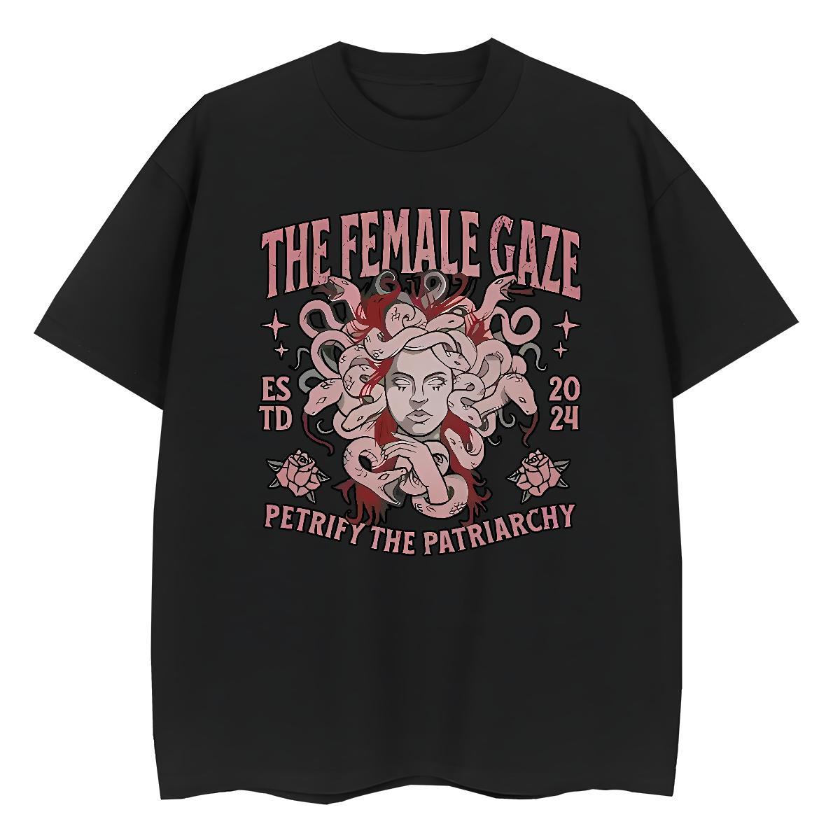 DIY Customized Femme fatale Tshirt for Man Woman 100% Cotton 230g T Shirt For Man Custom Cartoon Casual Beach Breathable Crew Neck Comfortable Tops Sh