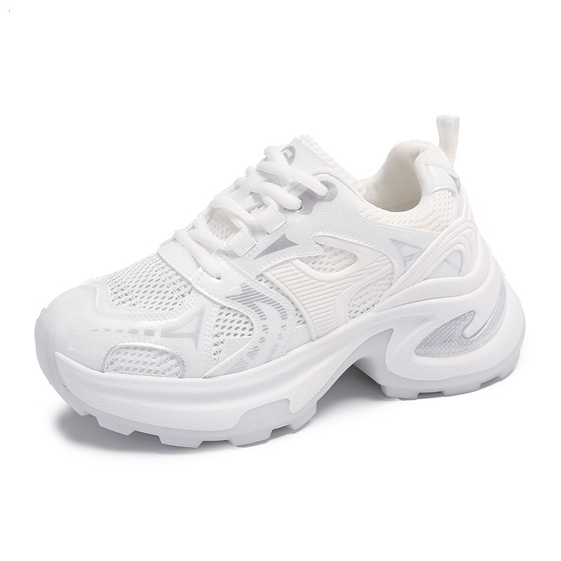 Ddmysports Instagram Korean New Dad Women S Summer Student Sports Running Casual Thick Sole Eightening Shoes B OUTDOOR
