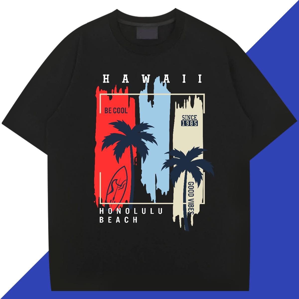 Unisex stakeboarding 230g Cotton Men Tees Street Wear Breathable Crew Neck Men T Shirts Fashion Casual Custom Cartoon Clothings