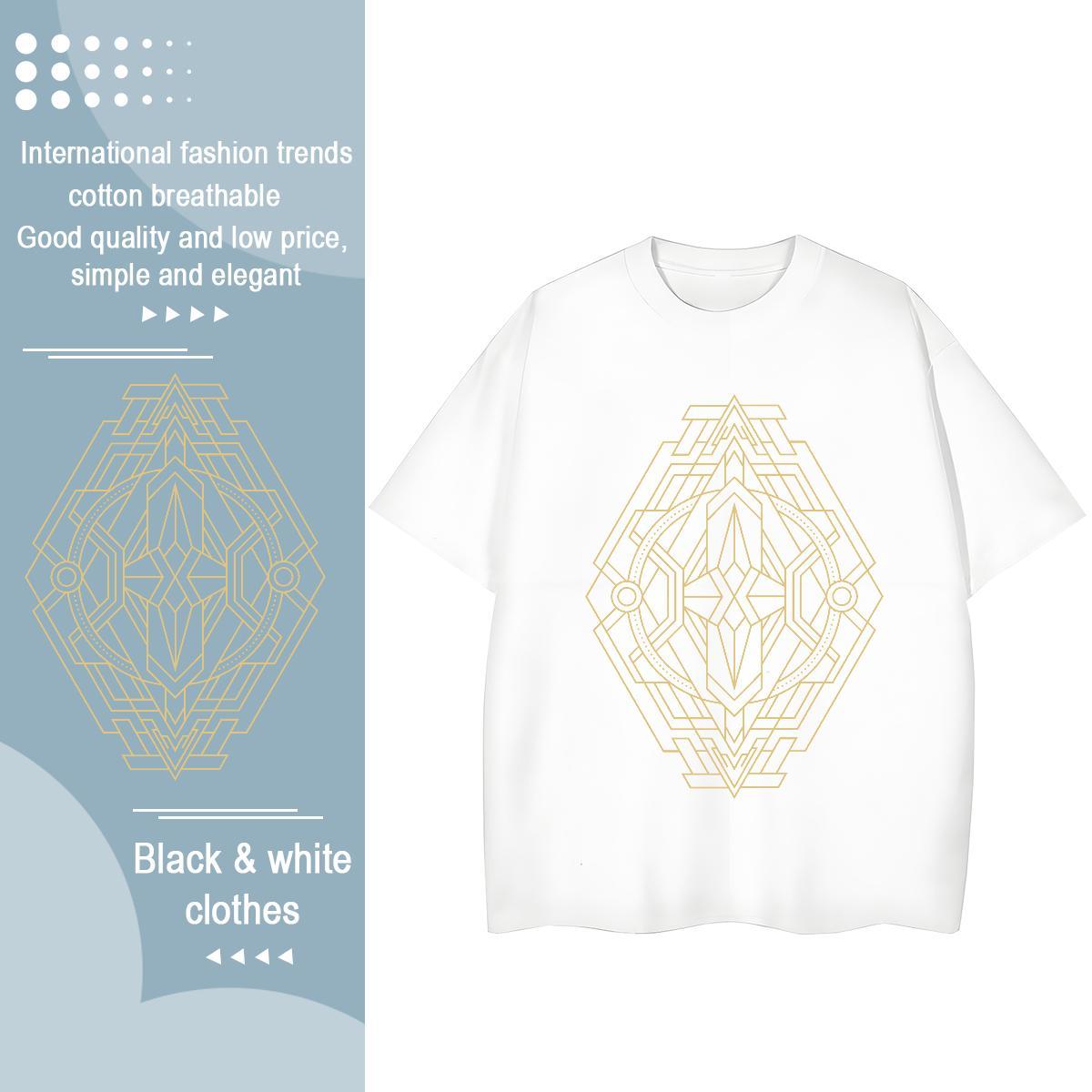 Designer Woman Tshirt Beach Breathable Short Sleeve Clothings Brand 100% Cotton 230g handpainted Skull T shirt