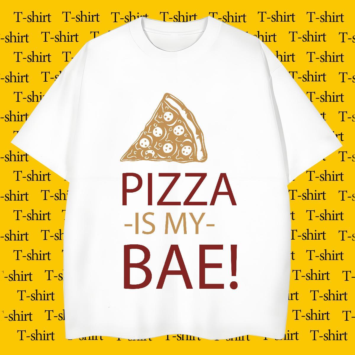 TOP Quality Tshirt for Man Woman Street Wear 230g 100% Cotton Plus Size Cartoon Crew Neck food T Shirts Men Customized Tee Shirt