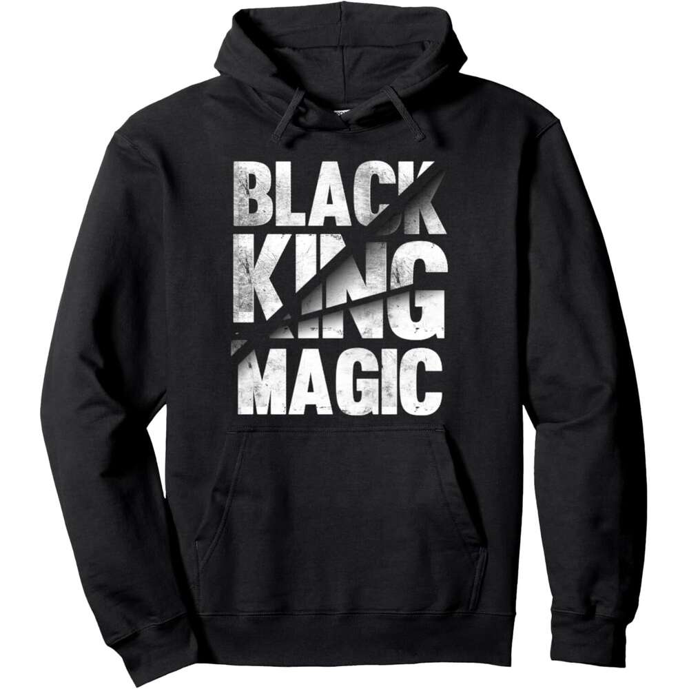 Hoodie for Mens Womens Boys African Magic Black King Magic Pullover Hoodie Hoodies sweatshirt pullover jacket Long sleeve