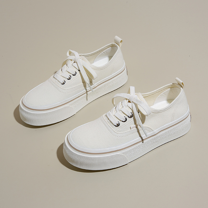 Ddmysports Canvas Women S Summer New Student Korean Edition Instagram Versatile Thick Sole Board Spring And Autumn Casual Shoes TP OUTDOOR