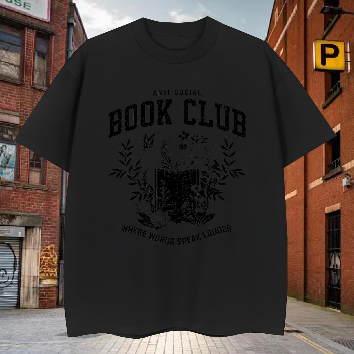 Men T Shirts 230g 100% Cotton book Anime Printing Street Breathable Soft Oversized 3XL 4XL Tshirt for Man Woman 2024 Designer Popular Tops Shirt