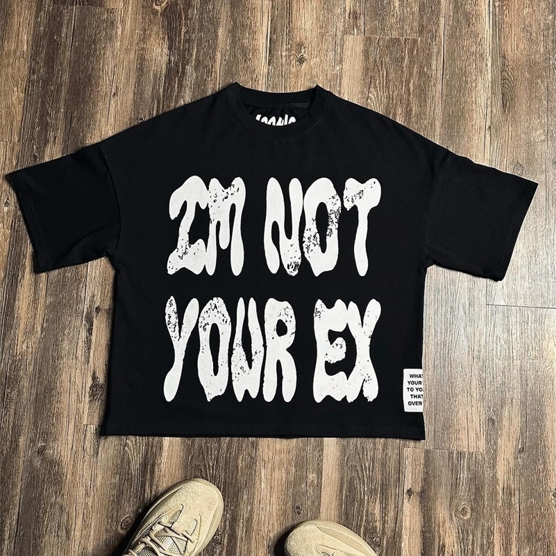 American Hiphop graphic t shirts print oversized gothic Harajuku streetwear Smart graphic y2k tops goth men clothes 240819