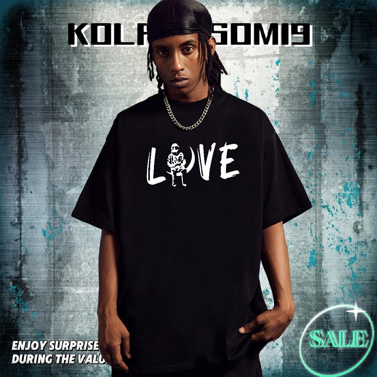 Brand Tshirts Daily Outfit 230g 100% Cotton Plus Size Custom O-Neck Short Sleeve letter Men T Shirts Designer Tees Shirts