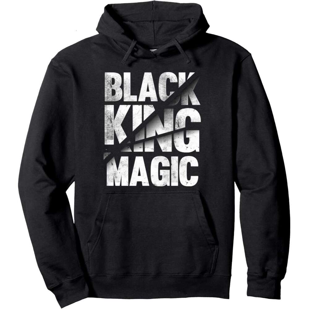 Hoodie for Mens Womens Boys African Magic Black King Magic Pullover Hoodie Hoodies sweatshirt pullover jacket Long sleeve