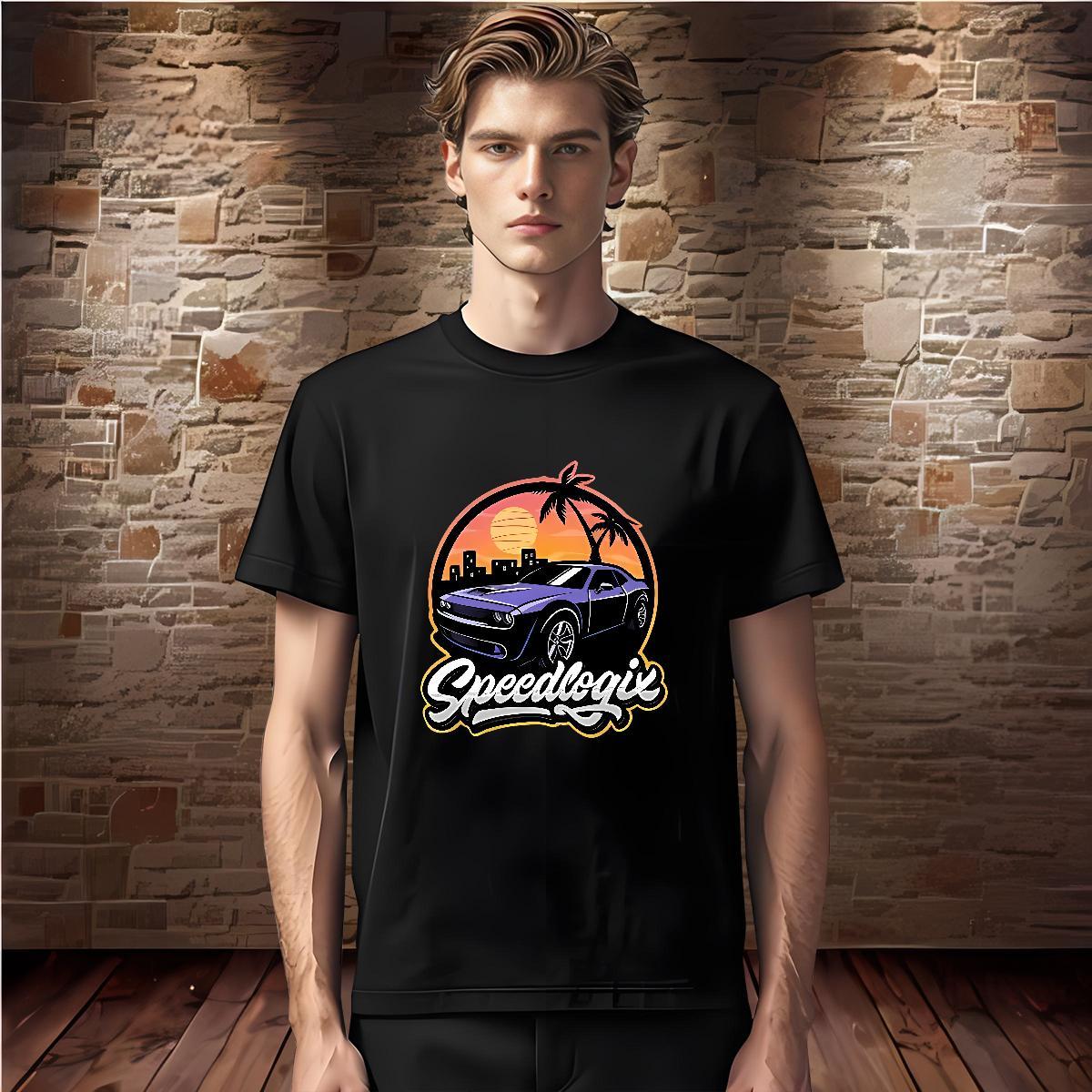 TOP Quality beach 100% Cotton 230g Mens Tshirts Street Wear Breathable Short Sleeve T-Shirts for Men 2024 DIY Customized Tees Shirts