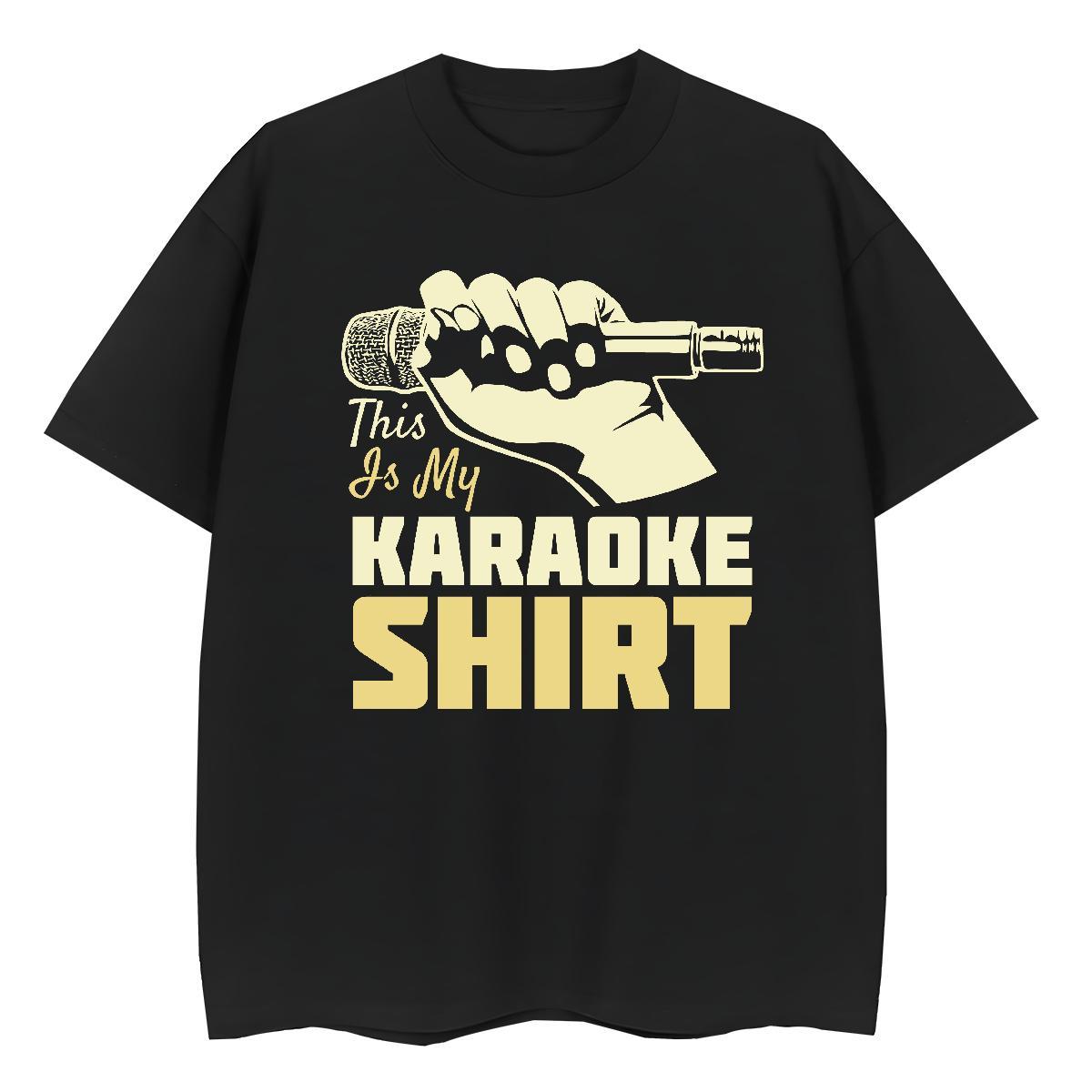 Designer Men Clothes T-Shirt Street wear Hip Hop 100% Cotton 230g Custom Printed Breathable karaoke Men T Shirts Casual New Clothings