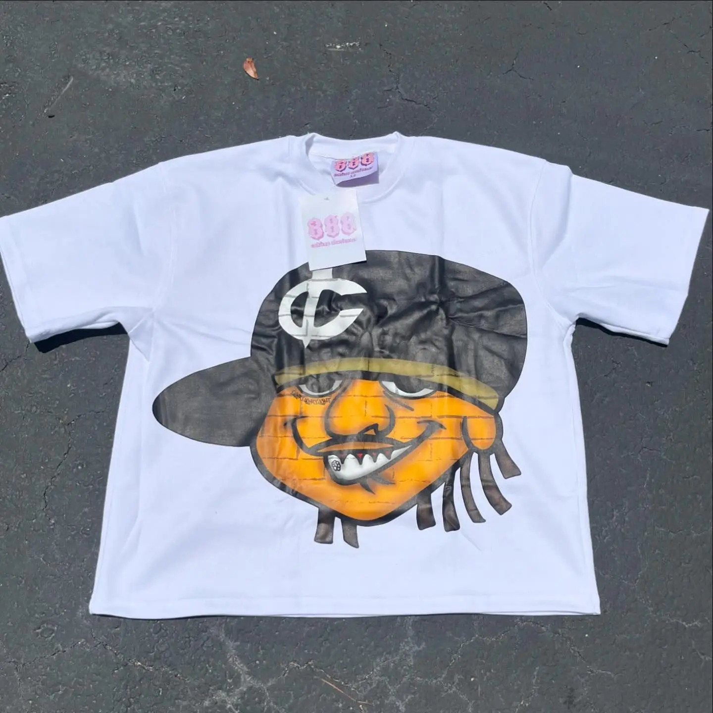 Harajuku vintage cartoon print graphic t shirts for women y2k tops in streetwear oversized t shirt gothic goth anime clothes 240819