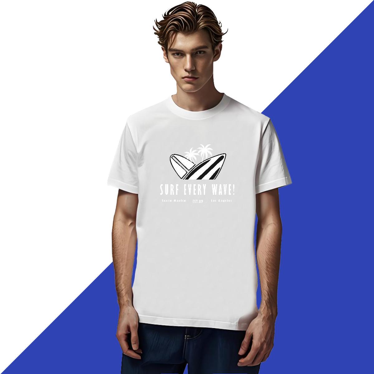 Cool Design Men Tops Tees Sport 230g Pure Cotton DIY Printed Breathable Short Sleeve sea Mens T Shirts Designer Fashion Tshirts