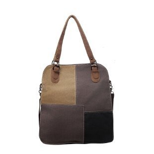 New Tote Medium Designer Canvas Collar PU Commuter Shoulder Crossbody Bag Post Recommendation