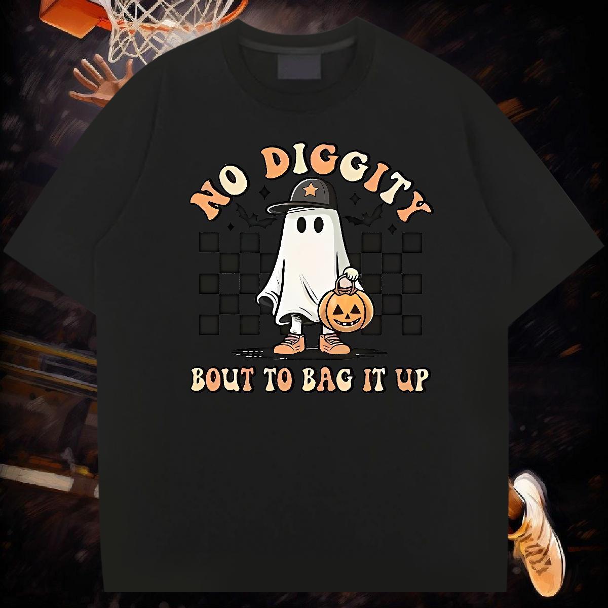 Casual New pumpkin Tshirt for Man Woman 230g Cotton Man T Shirts Black Oversized Casual Daily Wear Breathable Crew Neck Brand Top Tees