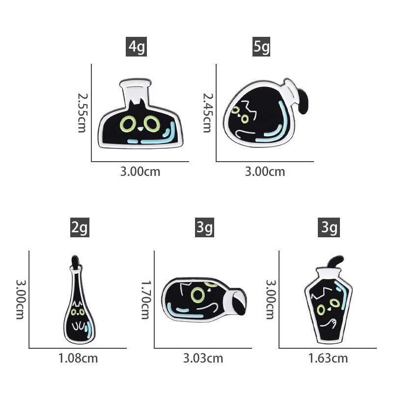 4-5 cute animal breasts red wine flame umbrella bottle black cat music frog cup flower corn cake duck badge clothing lapel pin W240815