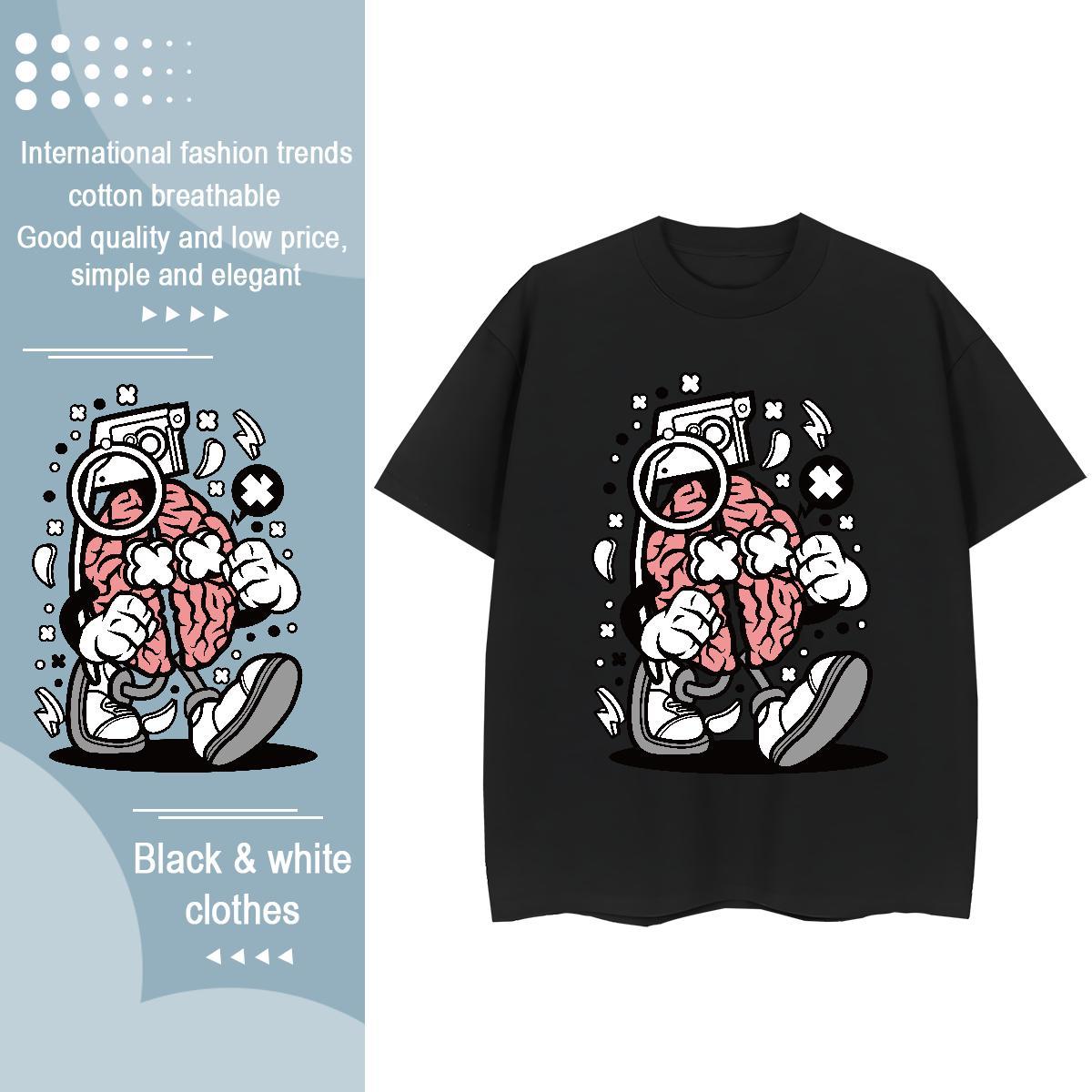 2024 DIY Women Tshirts Sports Casual Breathable Crew Neck Polos Designer 100% Cotton 230g ET Custom Printing T-Shirts for Women