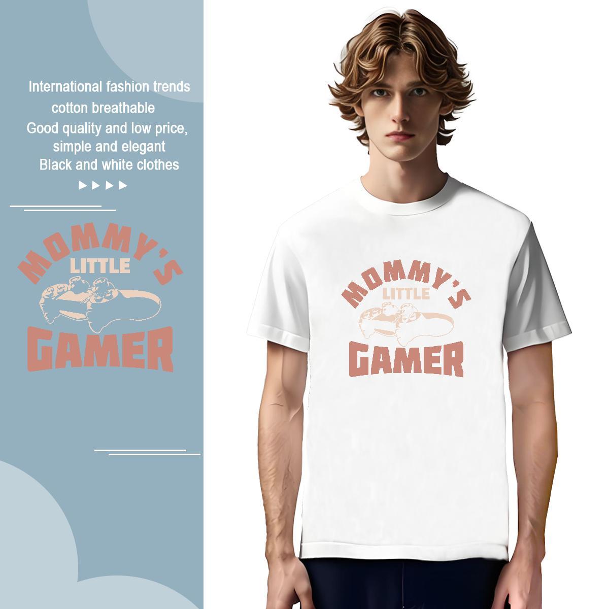 Loose monogram 230g Pure Cotton Tshirts Casual Daily Wear O-Neck Short Sleeve Men T Shirts Designer Graphic Polos